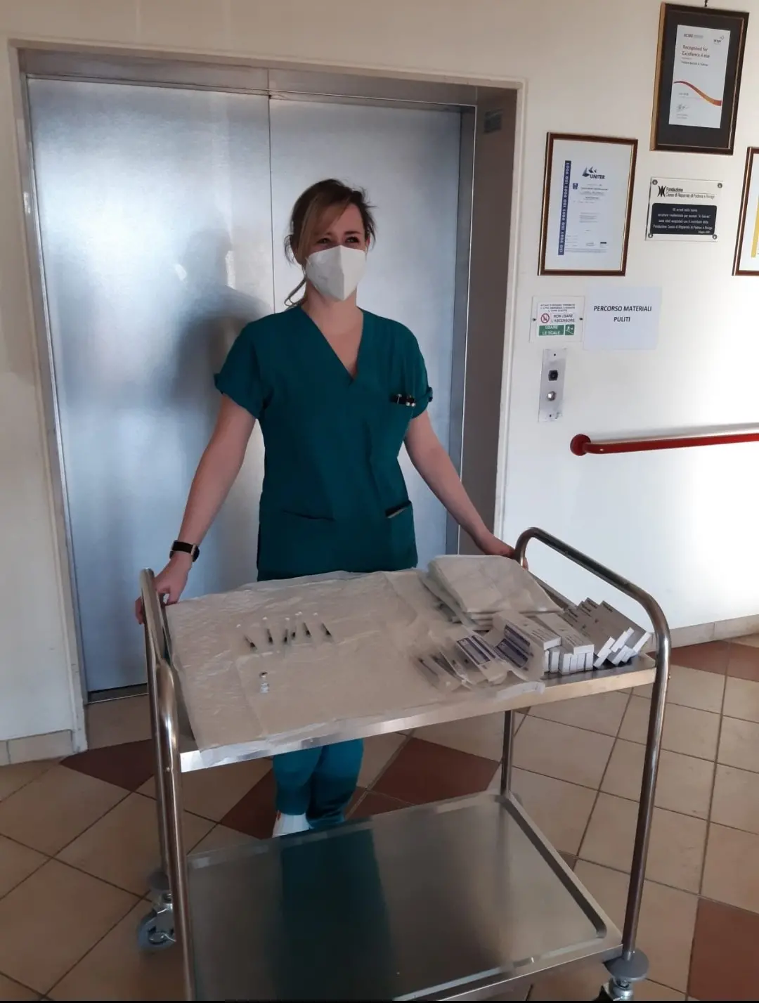 Vaccinazioni nella Rsa di Pontelongo