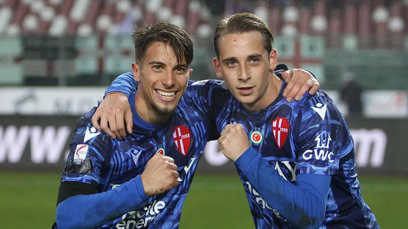 Michael Liguori e Carmine Cretella, del Padova