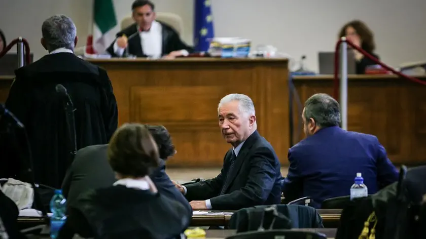 Agenzia Candussi - MORSEGO - MESTRE VIA DELLE MESSI - MESTRE PROCESSO BANCA POPOLARE DI VICENZA PRESSO L'AULA BUNKER DI MESTRE.IN FOTO ZONIN.