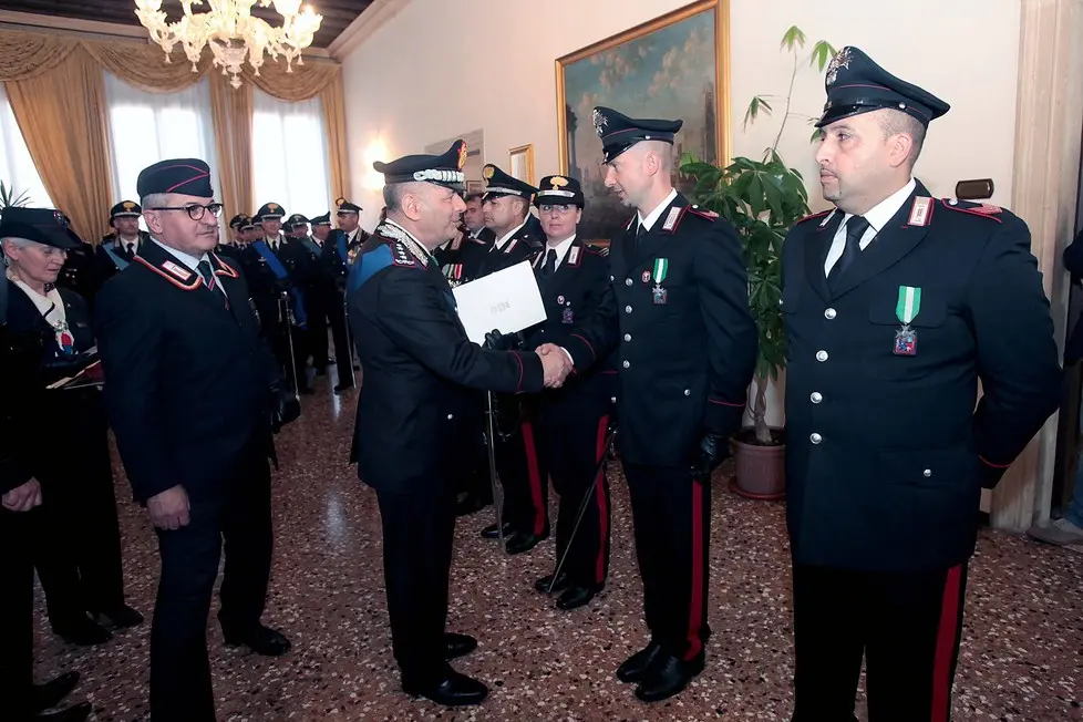 BELLOTTO - AGENZIA BIANCHI - PADOVA - CERIMONIA 202 ANNI ARMA CARABINIERI IN PRATO DELLA VALLE.
