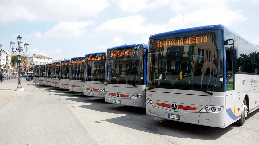 I nuovi autobus di BusItalia Veneto acquistati l'estate scorsa