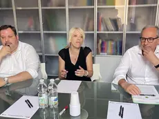 Da sinistra Samuel Scavazzin, Paola Pizzo e Fabio Toso