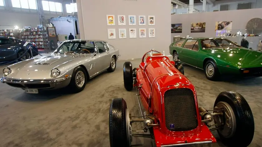 BARON - AGENZIA BIANCHI - PADOVA - FIERA AUTO D'EPOCA. MASERATI 6C 34