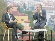 Massimo Giannini con Luca Zaia