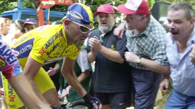 Pantani Roccolo Giro del Veneto 26.8.00 Carrai