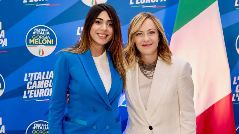 Valeria Mantovan e Giorgia Meloni