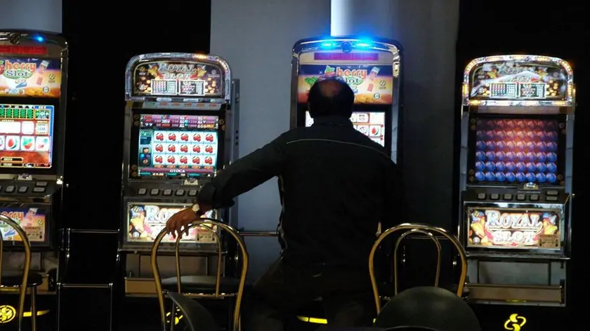 Sala giochi slot machine