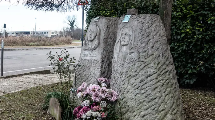 Este (PD), 3 gennaio 2019. Monumento a Beatrice Soattin in via Rovigo a Este