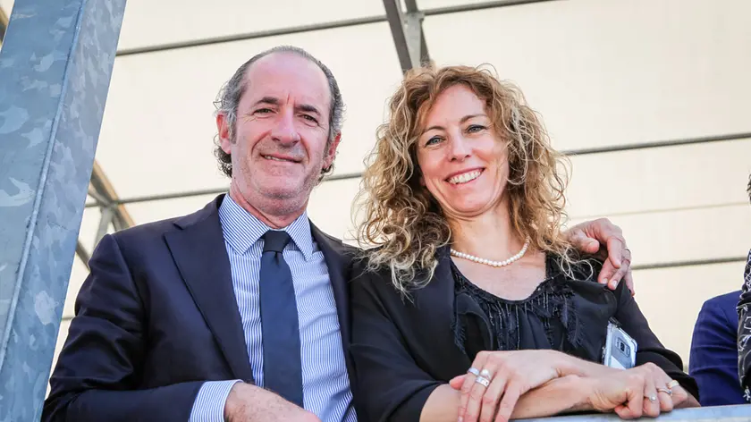 De Agostini Vittorio Veneto Sfilata adunata del Triveneto ministro e zaia