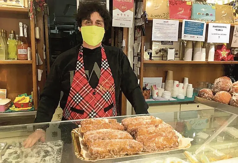 Marco Rizzetto, socio della Pasticceria Targa a Rialto