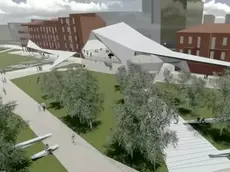 Un rendering del parco