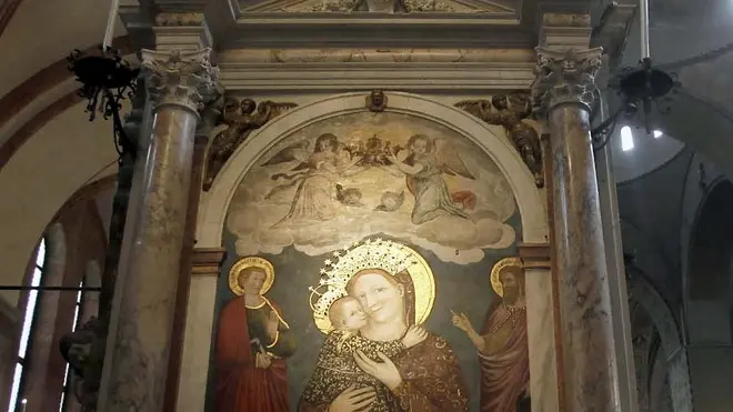 ZANETTI - PRESENTAZIONE RESTAURO DELLA MADONNA AL SANTO