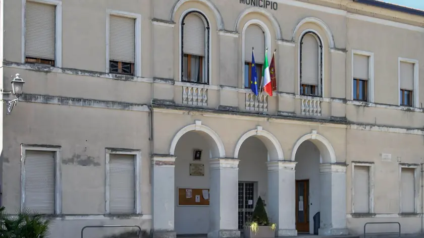 Il municipio di Megliadino San Vitale