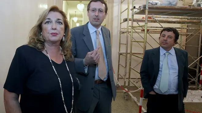 CARRAI - CONSIGLIO COMUNALE. DA SX: MARIELLA MAZZETTO, LUCA LITTAME', MAURO VENULEO CARRAI - CONSIGLIO COMUNALE