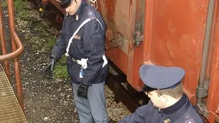 IL BLITZ Gli agenti a Campo Marte