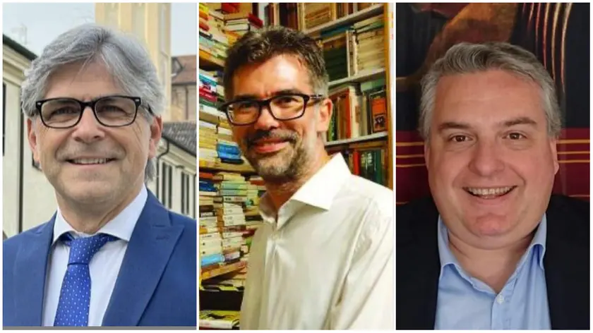 Da sinistra, Vincenzo Danieletto, Luca Lideo, Stefano Di Lallo