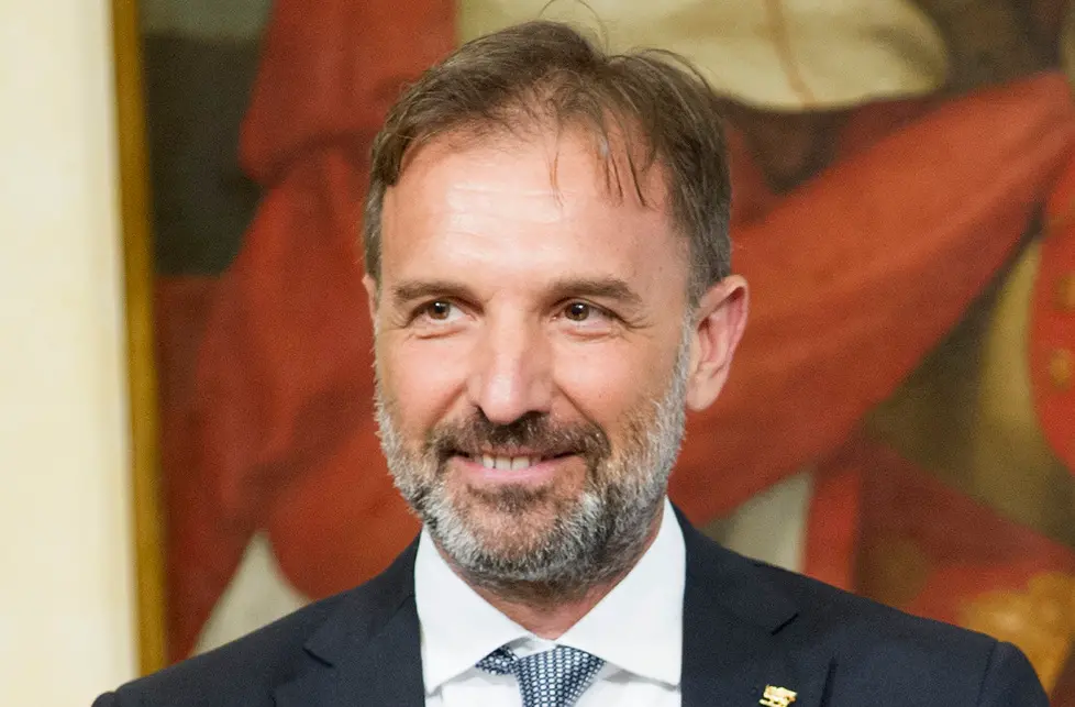 Roma 13/06/2018, giuramento dei nuovi vice ministri e sottosegretari. Nella foto Massimo Bitonci, Giuseppe Conte