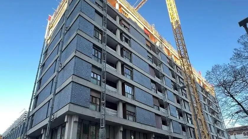 Un cantiere della TriVeneta Multiservice