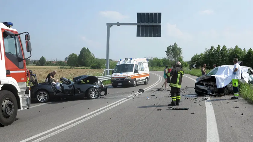FERRO - FOTO PIRAN - PADOVA - INCIDENTE MORTALE TANGENZIALE BRETELLA PER ABANO