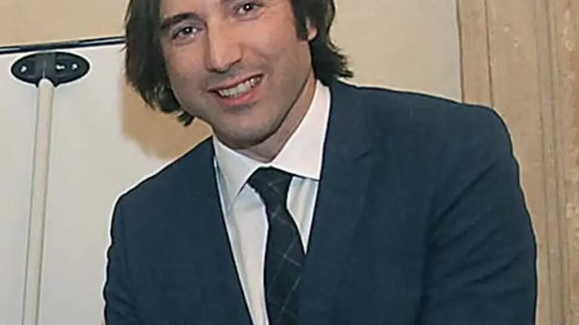 MARIAN - AGENZIA BIANCHI - PADOVA - PREMIO A GIANLUCA TORREGROSSA SALA DELLE EDICOLE. DA SX: FRANCESCO NALINI, FEDERICO REGAZZO, GIANLUCA TORREGROSSA,