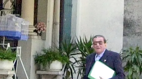 Don Aldo Roma Parroco di Piombino Dese 28.5.01 Belluco foto PIRAN