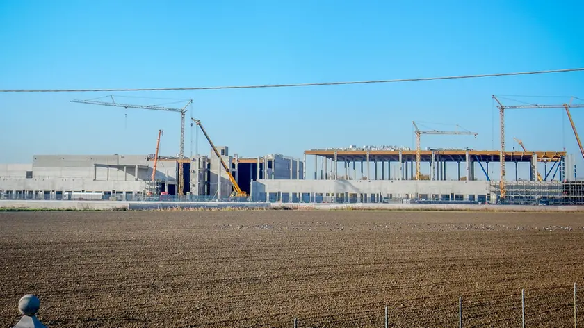 Monselice (PD), 24 novembre 2018. Avanzamento lavori Agrologic a Monselice Nella Foto:
