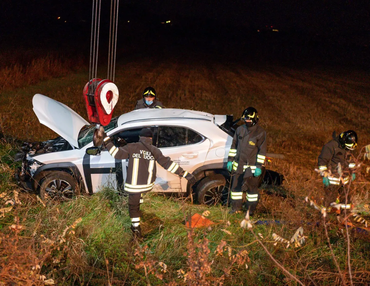 L'automobile incidentata