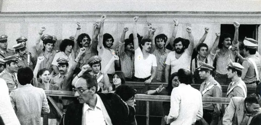 Il processo agli autonomi, fine anni Settanta