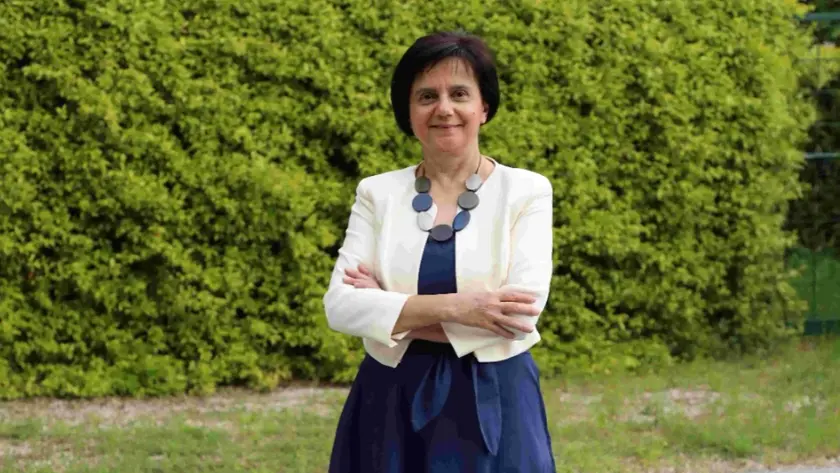 La sindaca Katia Maccarone