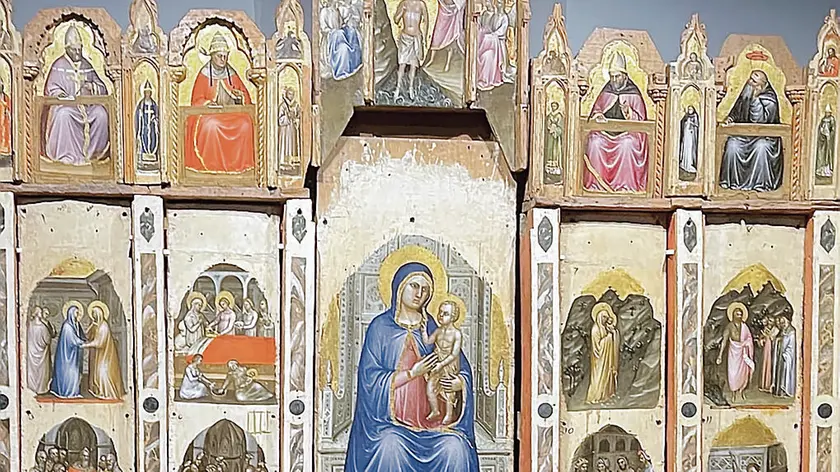 CADONI-AGENZIA BIANCHI- PADOVA- POLITTICO DEL BATTISTERO RESTAURATO