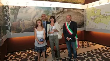 ARCHEOLOGIA. L’inaugurazione della saletta alla stazione