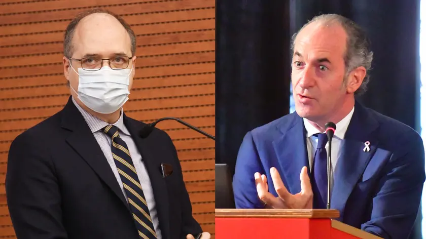 Nicola Magrini e Luca Zaia