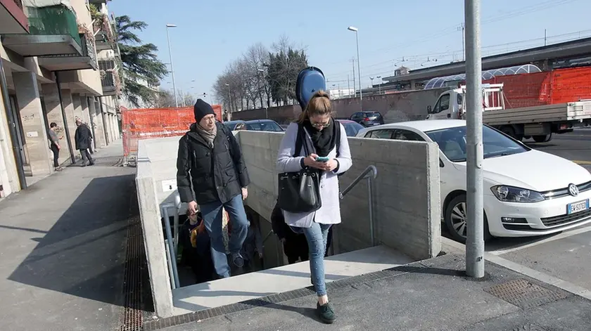 MARIAN - AGENZIA BIANCHI - PADOVA - APERTURA SOTTOPASSO STAZIONE