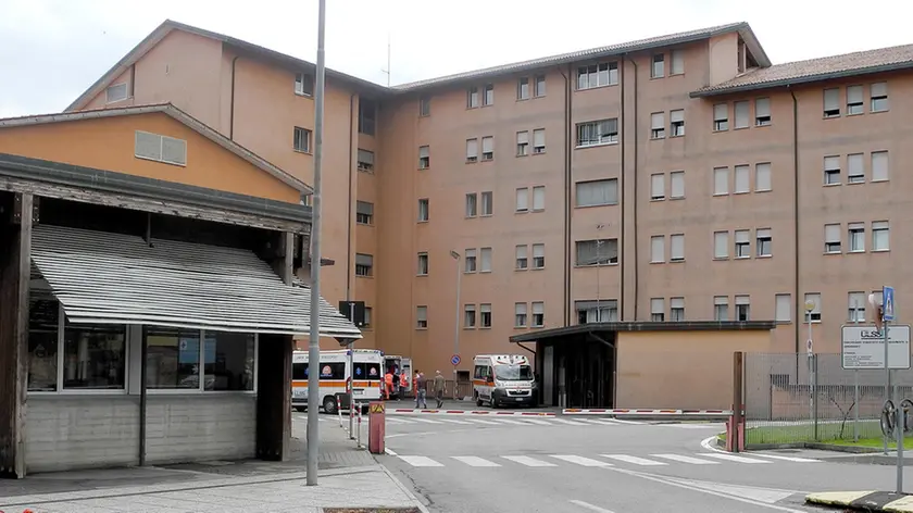 Este 14/07/2014 l'espedale di este dove è tricoverato Galan.nella foto : l'esterno dell'ospedale di este.ph zangirolami