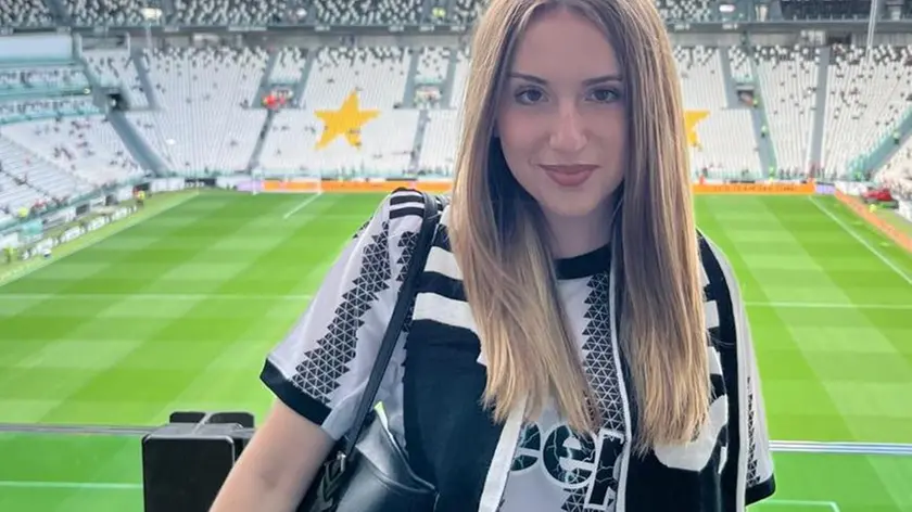Arianna Cuccato allo Juventus Stadium nel maggio scorso