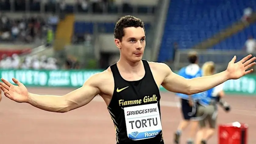l finanziere Filippo Tortu, ha stabilito nel Meeting di Madrid, il primato italiano dei 100 mt., superando il precedente record, conseguito da Pietro Mennea alle Universiadi del 1979 a Città del Messico: la sua prestazione, di 9'99 secondi, è destinata a segnare in modo indelebile la storia dell'atletica, 23 giugno 2018. ANSA/ UFFICIO STAMPA GUARDIA DI FINANZA +++ NO SALES, EDITORIAL USE ONLY +++
