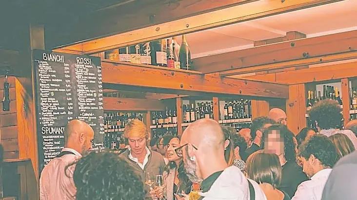 L’Enoteca La Moscheta di corso Milano, dov’è avvenuto il fatto