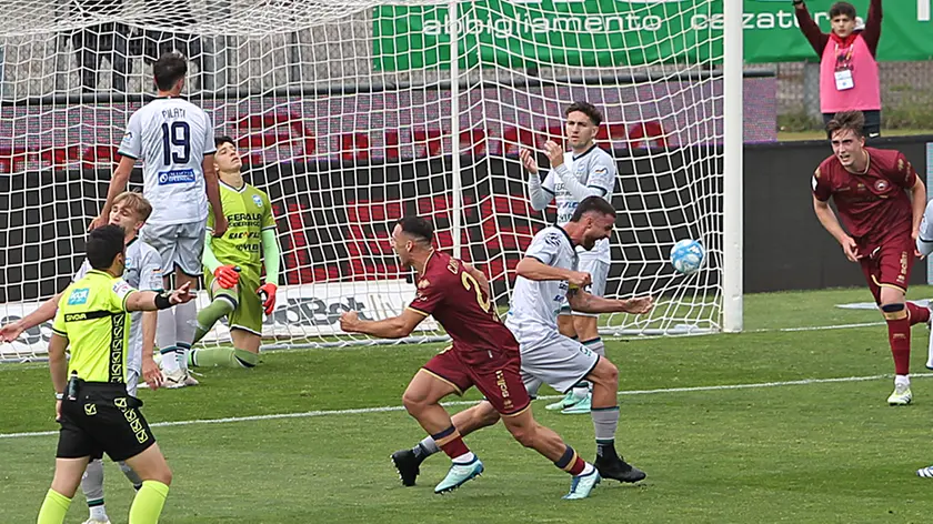 Cittadella Feralpi 1 a 1 (foto Piran)