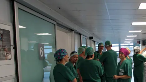 BELLUCO.NUOVE SALE OPERATORIE OSPEDALE CAMPOSAMPIERO