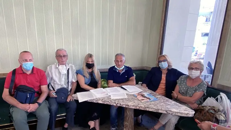 TOME -AGENZIA BIANCHI-PADOVA - CONFERENZA STAMPA DI ANTONINO PIPITONE