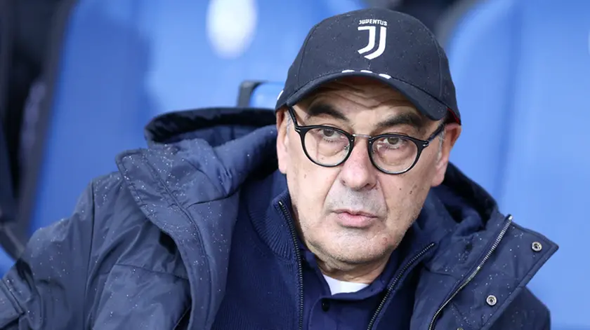 Maurizio Sarri allenatore della Juventus