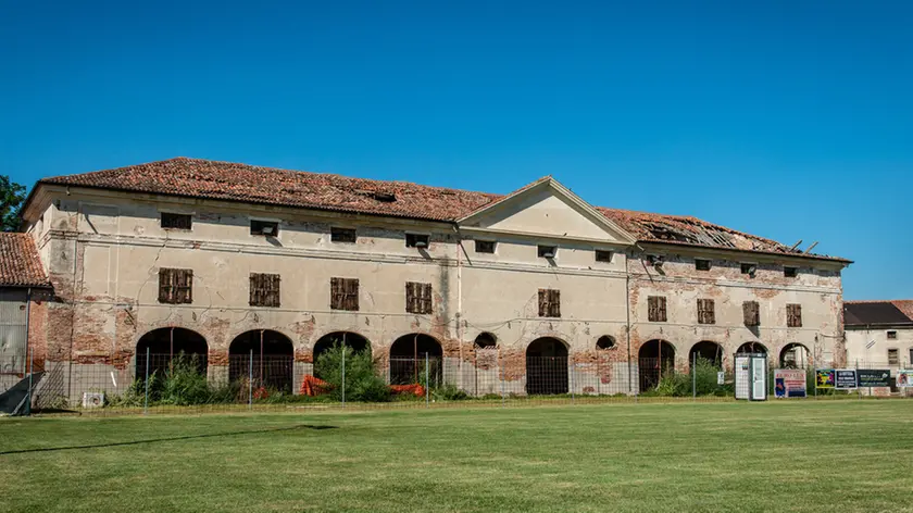 Merlara (PD), 4 settembre 2018. Vedute di Merlara per reportage di Jori. Nella foto: Villa Barbarigo a Merlara