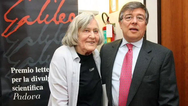 CARRAI - PREMIO GALILEO. MARGHERITA HACK E FLAVIO ZANONATO. CARRAI - PREMIO GALILEO