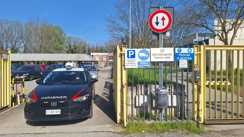 I carabinieri all’istituto Severi a Mortise