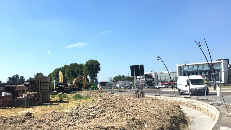 Belluco, Ag. Zangirolami, 07 Lug 18, Monselice. Demolizione area ex Pavan-Bernacchi in via Rovigana a Monselice.