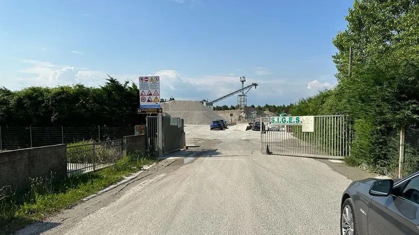 La cava dove si è verificato l'incidente mortale