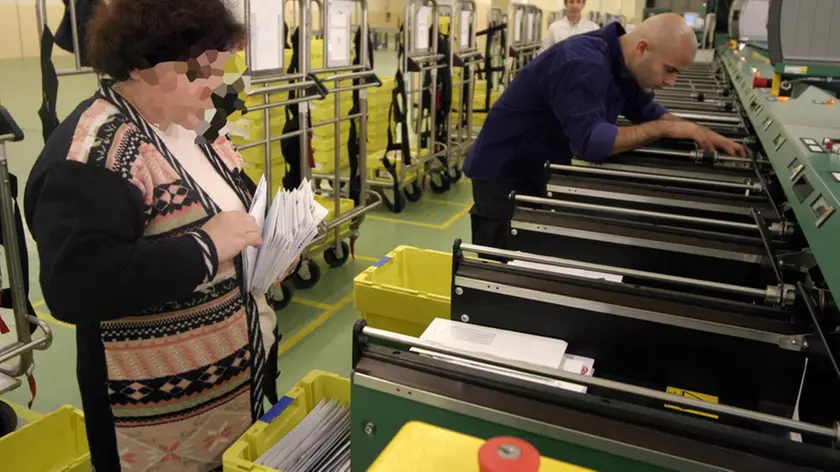 Una immagine di archivio del centro meccanizzato
