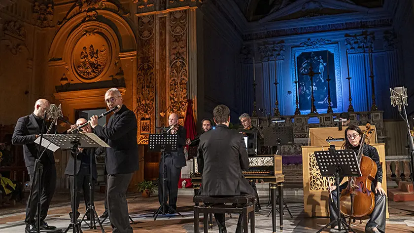 nella foto la Scarlatti Baroque Sinfonietta