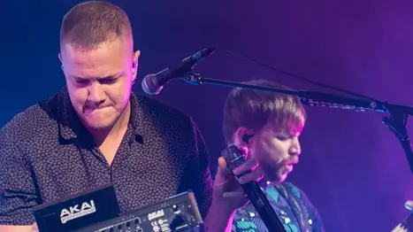04/07/2017 Lucca, gli Imagine Dragons sul palco del Lucca Summer Festival