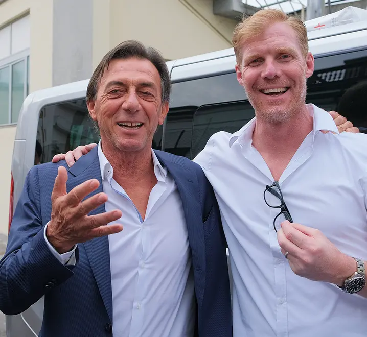 COLUCCI-FOTOPIRAN-PADOVA-LALAS EX CALCIO PADOVA STADIO APPIANI lalas con giordani